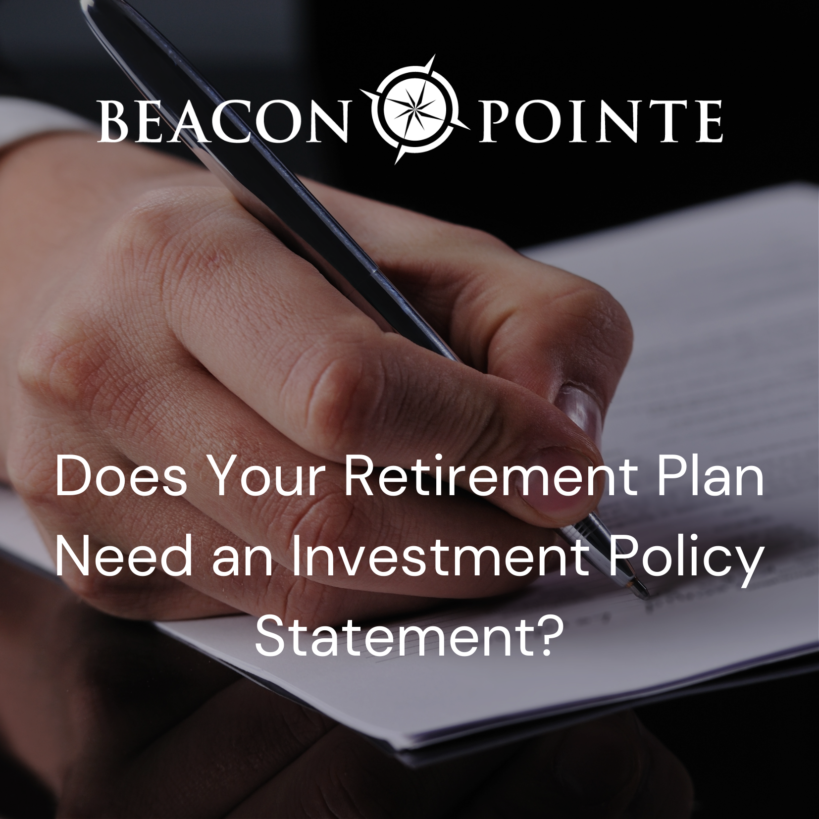 Does Your Retirement Plan Need an Investment Policy Statement?