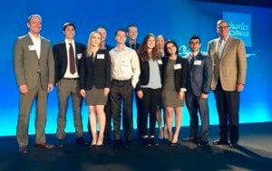 Interns at the Charles Schwab Explore Conference