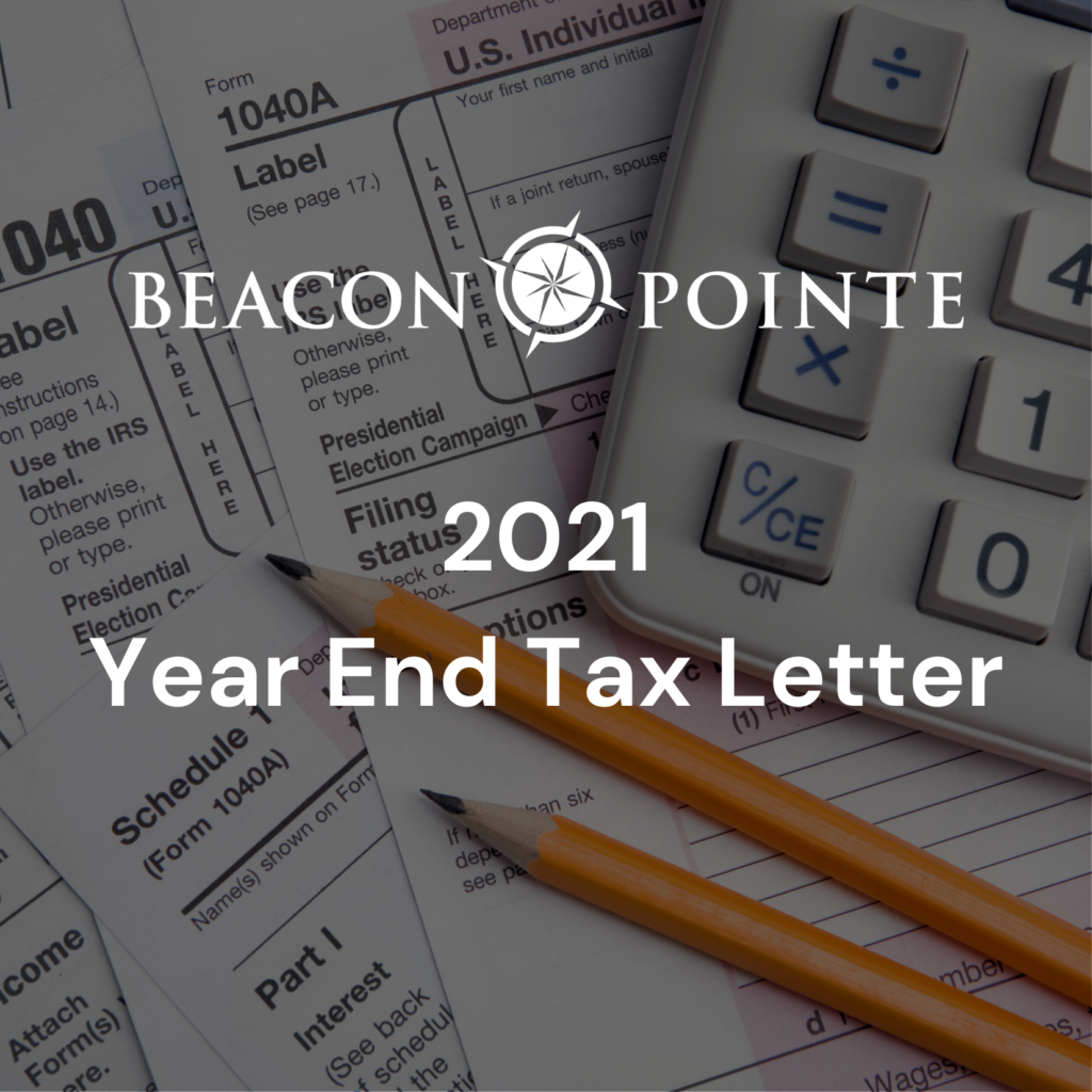 2021 Year End Tax Letter