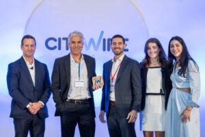 Julien Accepting Citywire Award