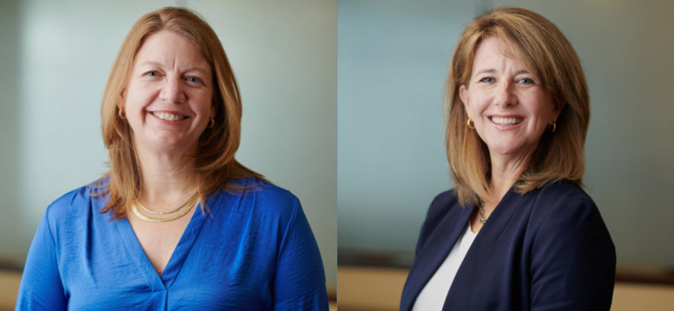 Kate Fries and Stacy Bakri